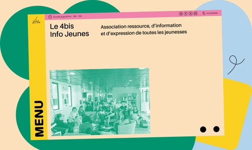 visuel principal du projet Le 4bis-Info Jeunes