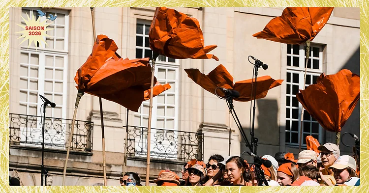 Photo d'illustration de l'événement : Déambulation chantée par la KO COMPAGNIE, Tapis Rouge