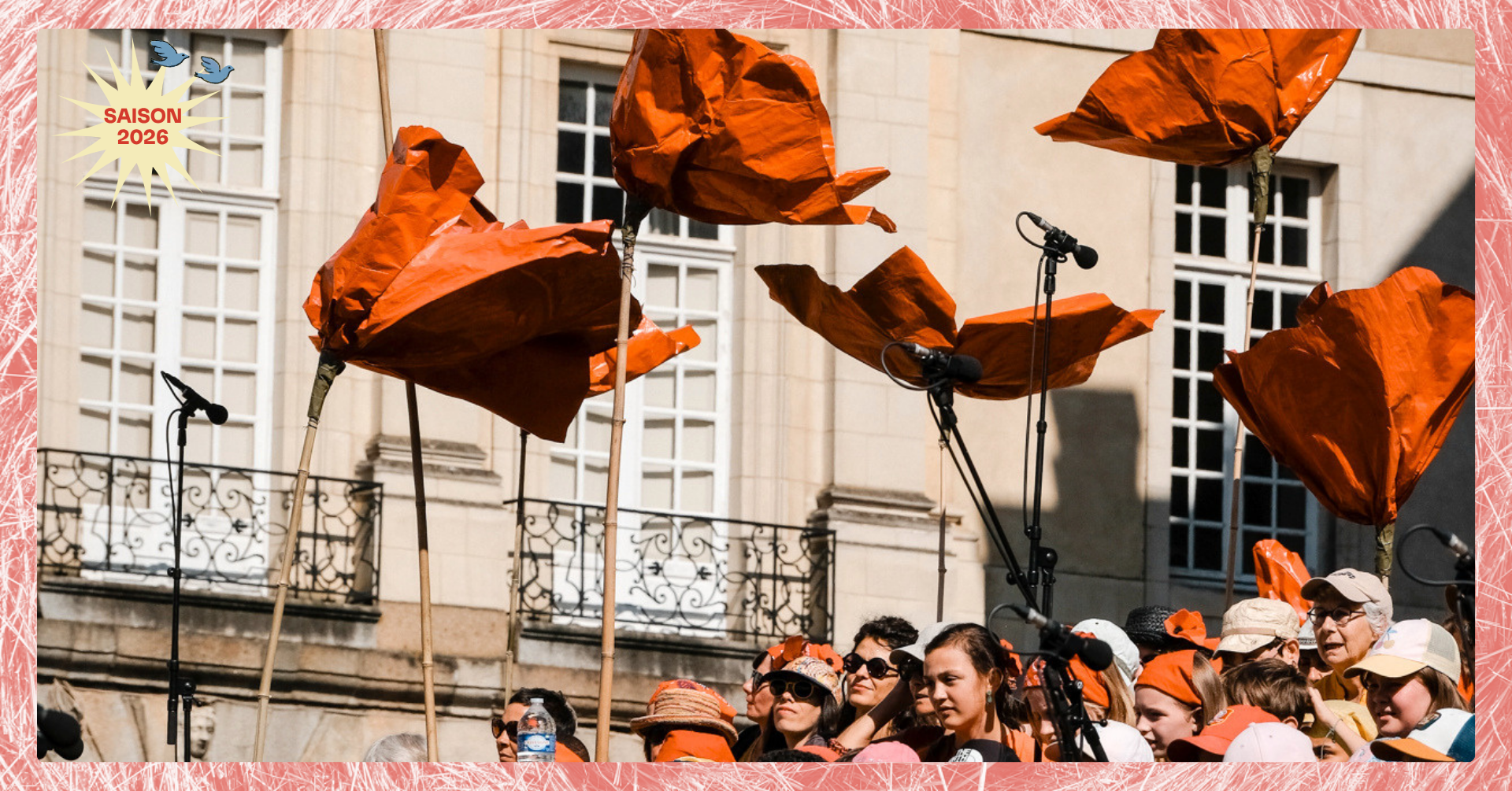 Photo d'illustration de l'événement : Déambulation chantée par la KO COMPAGNIE, Tapis Rouge