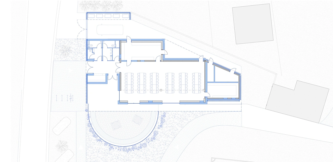 visuel principal du projet Salle Polyvalente du Faouët