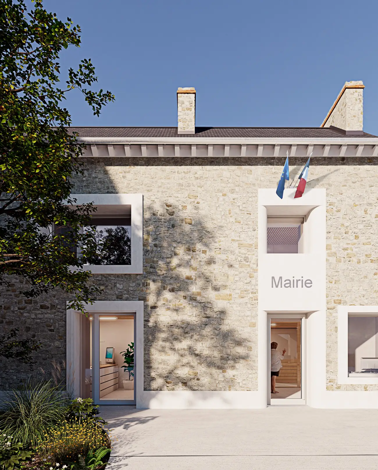 Visuel principal du projet Mairie de Montreuil-des-Landes