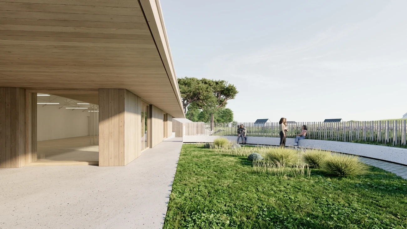 visuel principal du projet Salle Polyvalente du Faouët